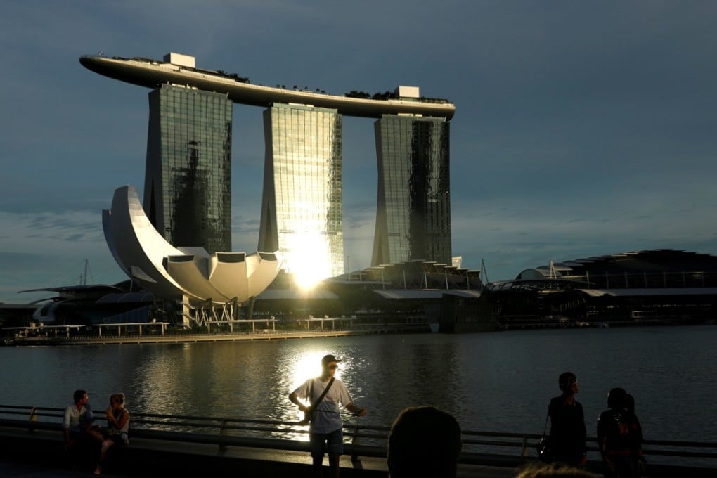 Marina Bay in Singapore. A Ping An offshoot is targeting wealthy investors in the southeast Asian republic. Photo: Reuters