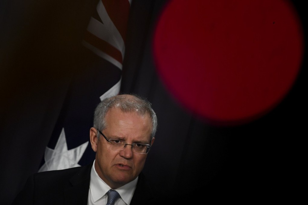 Australian Prime Minister Scott Morrison refused to deny the reports of plans to set up a naval base in PNG. Photo: Reuters