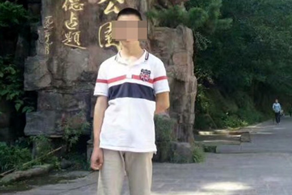 Zhang fell over and lost consciousness after being forced to do frog jumps. He could not be revived. Photo: Thepaper.cn