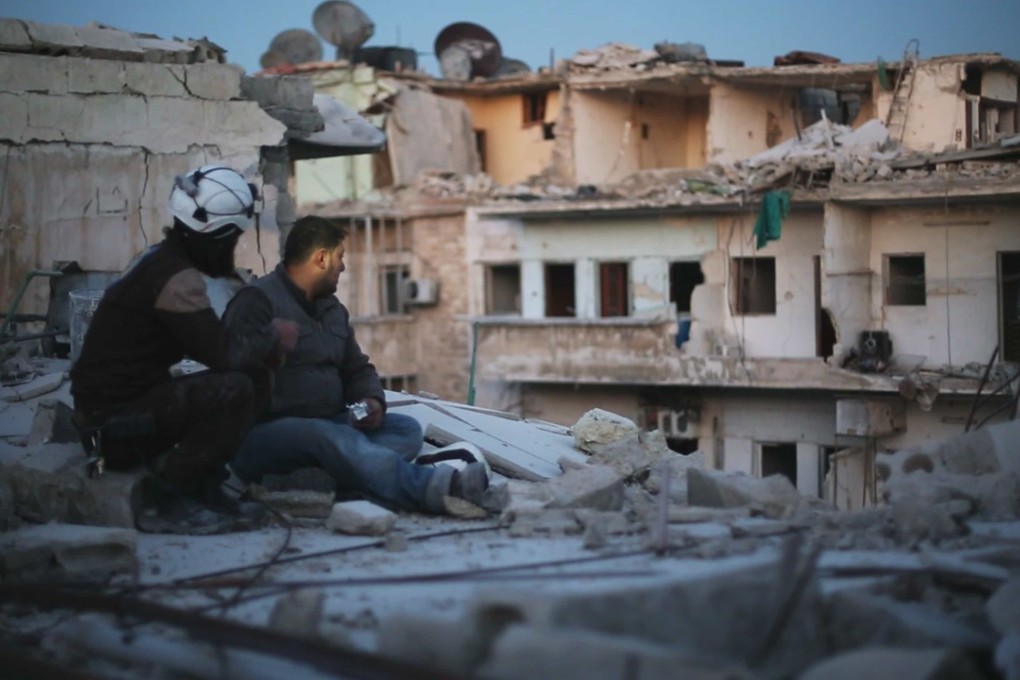 A still from Last Men in Aleppo. Pictures: Grasshopper Film.