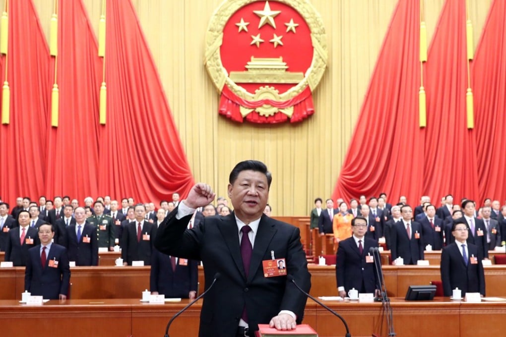 Chinese President Xi Jinping has put himself at the centre of the party since taking power in 2012, designating himself as its “core” and heading dozens of policy committees. Photo: AP