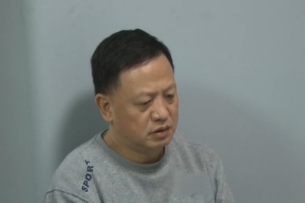 Former Guizhou vice-governor Wang Xiaoguang appears in footage released by the National Supervisory Commission. Photo: Handout