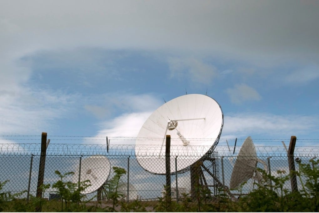 File photo of satellite dishes at GCHQ’s outpost at Bude in Cornwall, England. Photo: Reuters