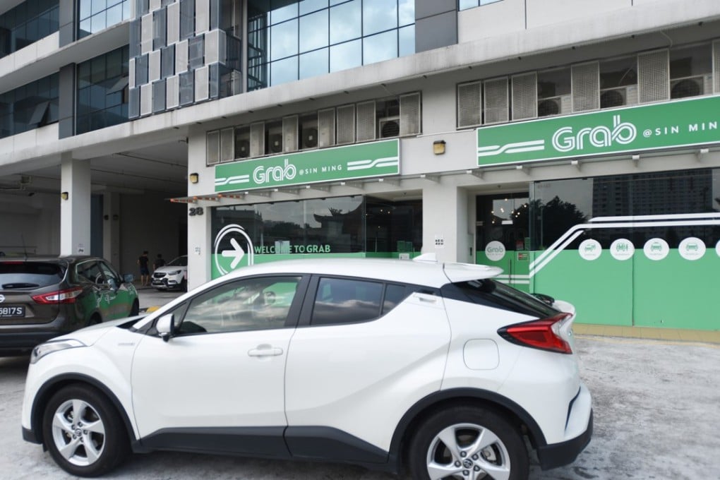 Grab's driver centre in Sin Ming, Singapore allows prospective drivers to sign up, rent a car and seek support. Current Grab drivers can also go to the driver centre, where any concerns they have will be addressed. Photo: SCMP
