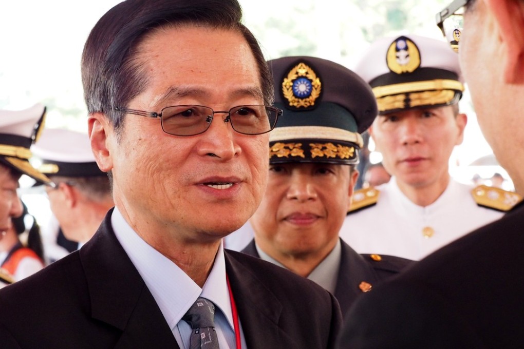 Taiwanese Defence Minister Yen Teh-fa will not be attending next month’s US-Taiwan Defence Industry Conference in the United States. Photo: EPA-EFE