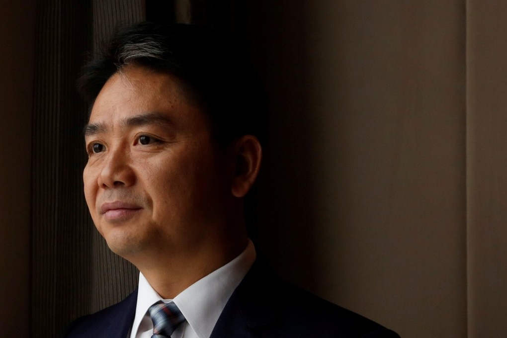 JD.com founder Richard Liu poses during a Reuters interview in Hong Kong, China June 9, 2017. Photo: Reuters