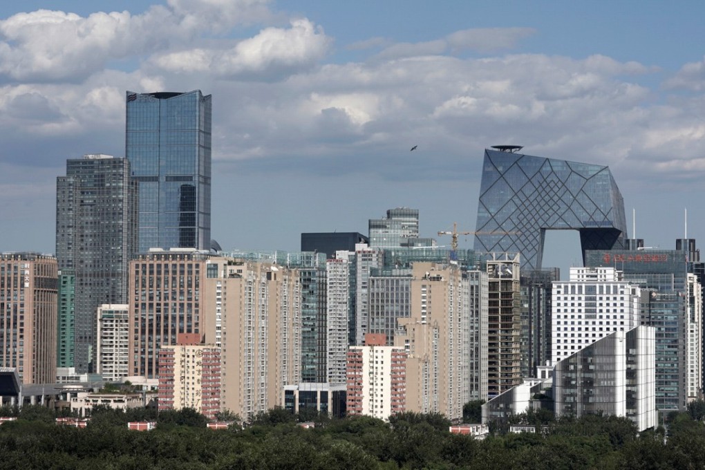 Beijing’s central business district. Researchers have warned that if the US imposes sanctions on financial products or transactions it could set off a financial crisis in China. Photo: Reuters