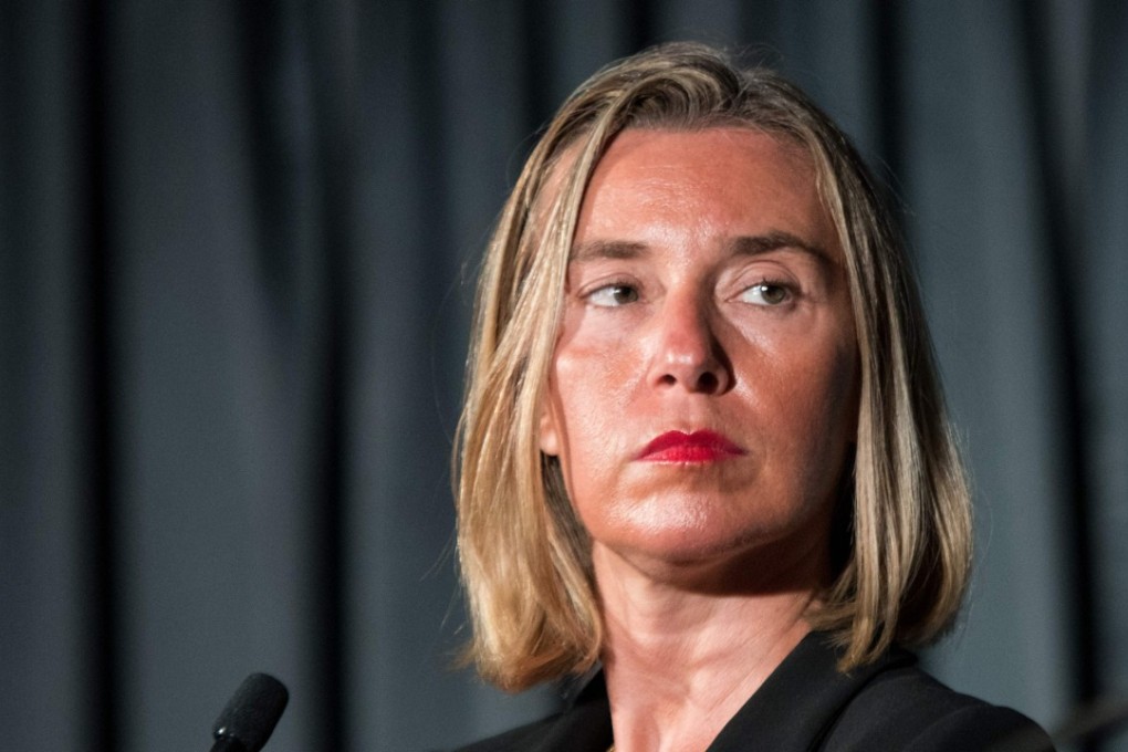 European Union foreign policy chief Federica Mogherini. Photo: AFP