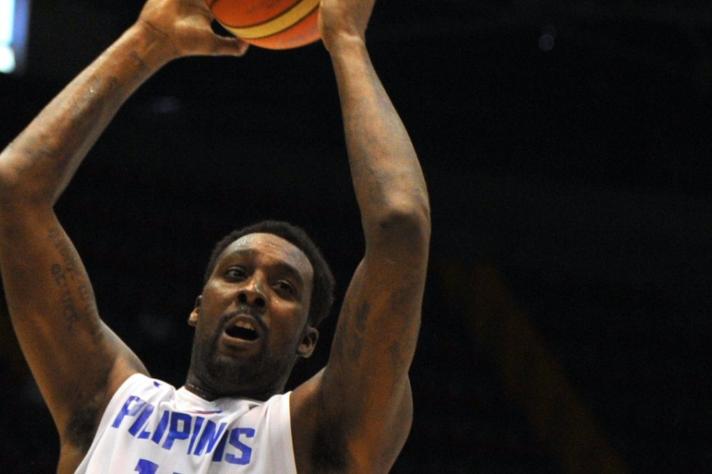 Philippines’ Andray Blatche is serving a three-game suspension. Photo: AFP