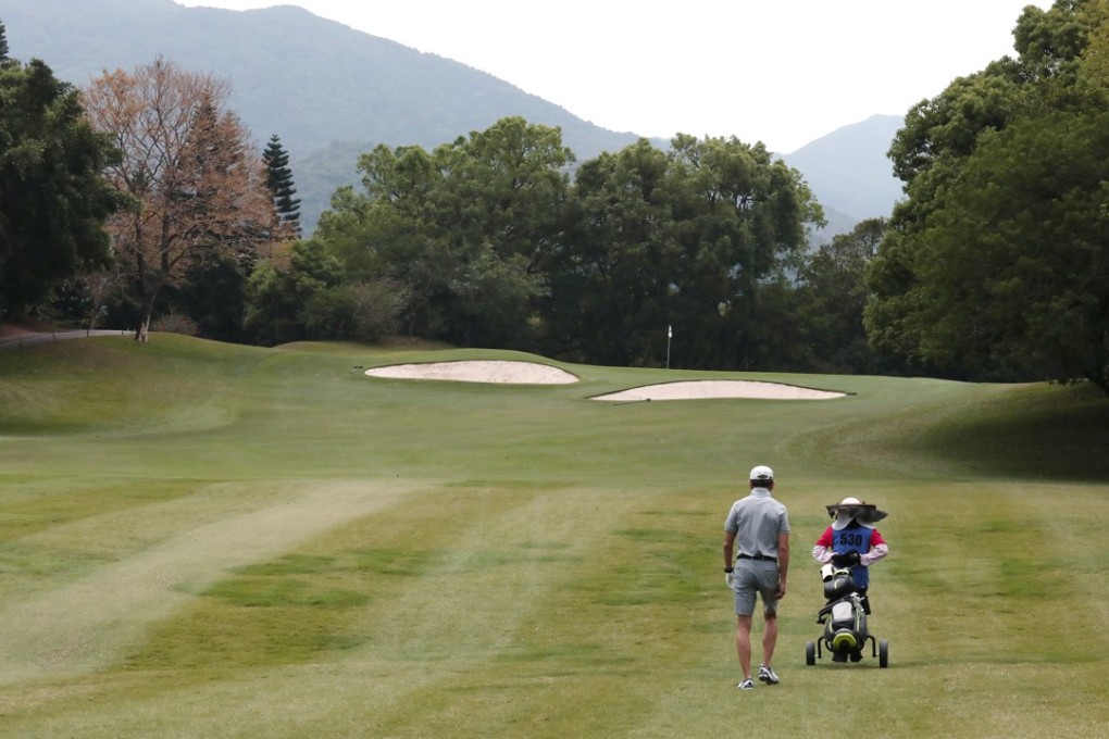 The Hong Kong Golf Club in Fanling. The Hong Kong Alliance of Golfers proposes building an integrated golf centre on the Kai Tak waterfront, as a training venue and tourist draw. Photo: Jonathan Wong