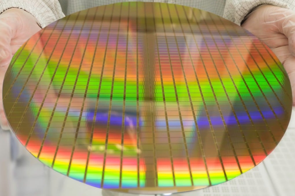 Silicon wafers at a semiconductor plant. China is looking to upgrade its semiconductor industry to global levels in a bid to become a hi-tech powerhouse commensurate with its economic might. Photo: Shutterstock