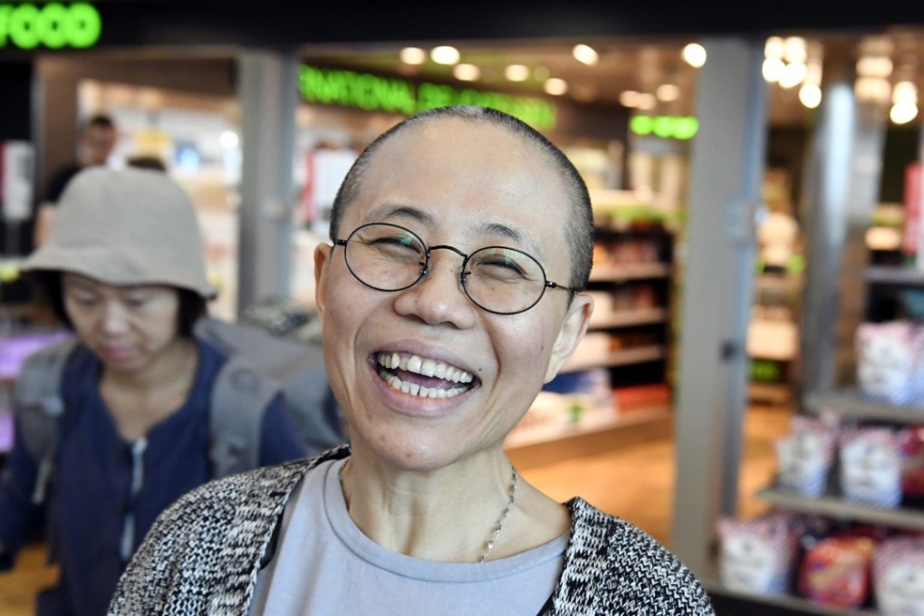 Liu Xia, widow of Chinese Nobel Peace Prize winner and dissident Liu Xiaobo, is in New York to see her friend Liao Yiwu receive an award from the Václav Havel Library Foundation. Photo: AP