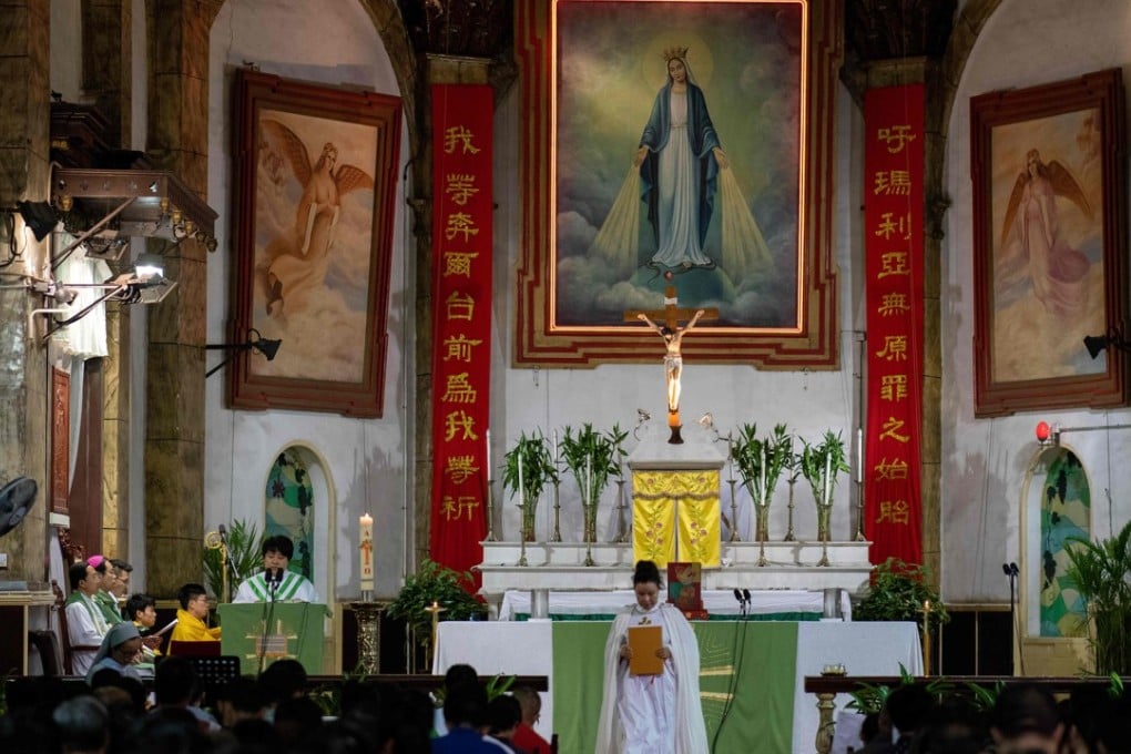 China’s Catholics are divided between the state-supervised Chinese Catholic Patriotic Association and an underground church that swears loyalty to the Vatican. Photo: AFP