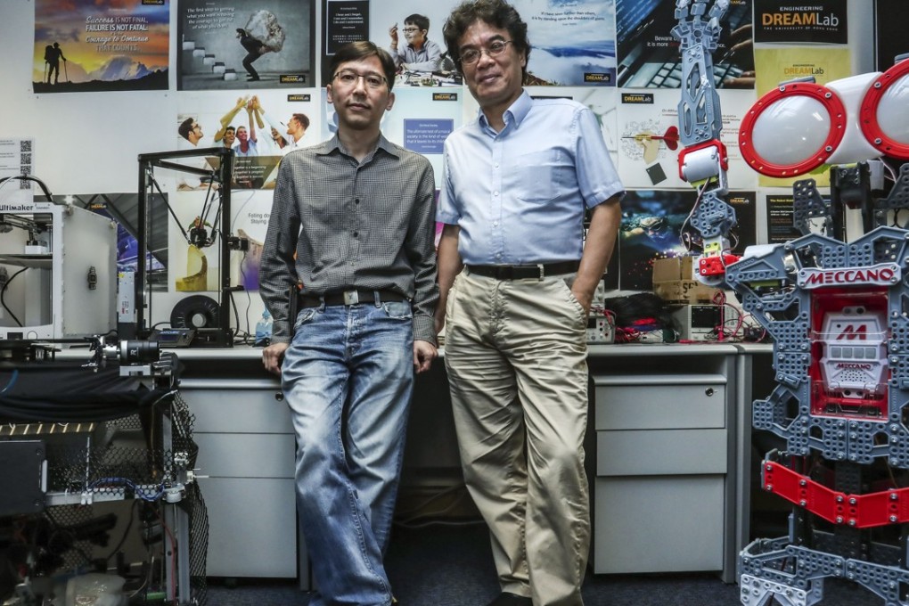 Associate Professor Kenneth Wong (left) and Professor Francis Lau, AI experts at HKU. Photo: Jonathan Wong