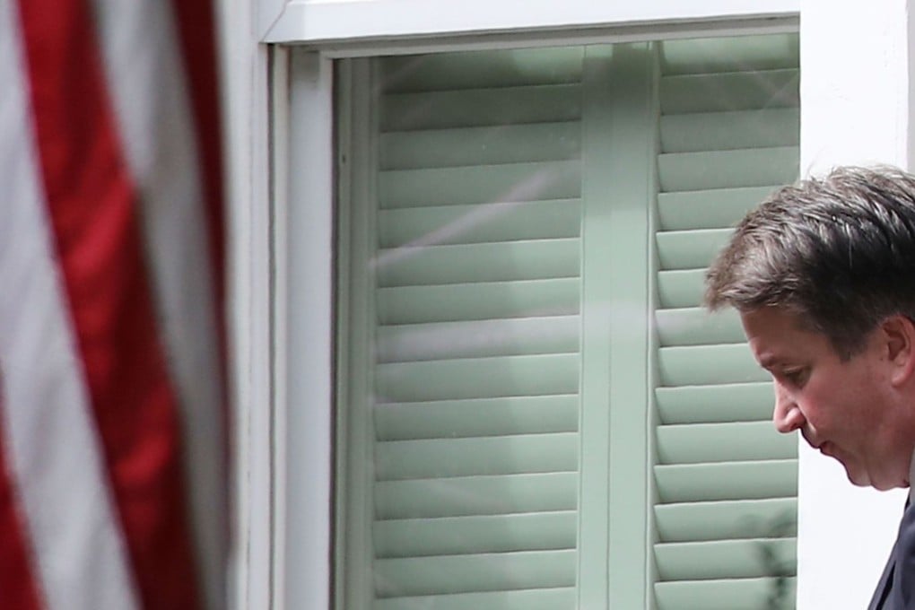 US Supreme Court nominee Judge Brett Kavanaugh has denied allegations of sexual misconduct. Photo: AFP