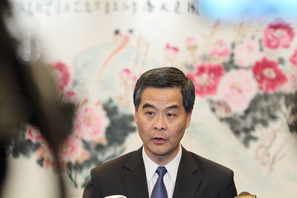 Former Hong Kong leader Leung Chun-ying has been working hard to insert himself into political rows. Photo: Simon Song