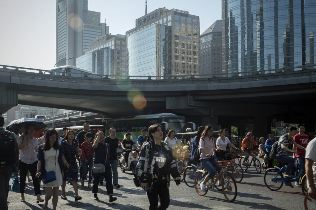 The increasing concern of China’s middle class over rising prices is no longer reflected in the central bank’s economic data. Photo: Bloomberg