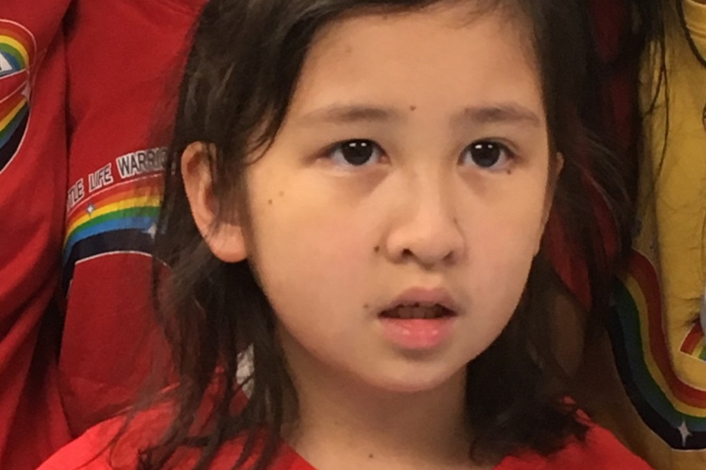 Nam Nam Cheung, now 12 years old, was diagnosed with brain cancer aged two.