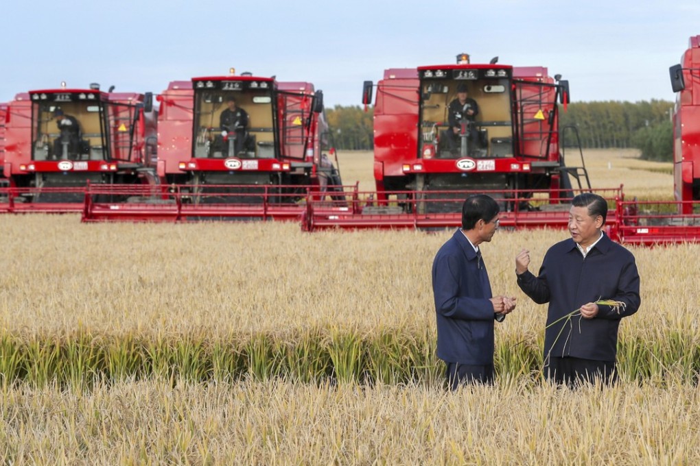 China is looking to increase its self-sufficiency in areas including farming as the trade war with the US continues to grow. Photo: AP