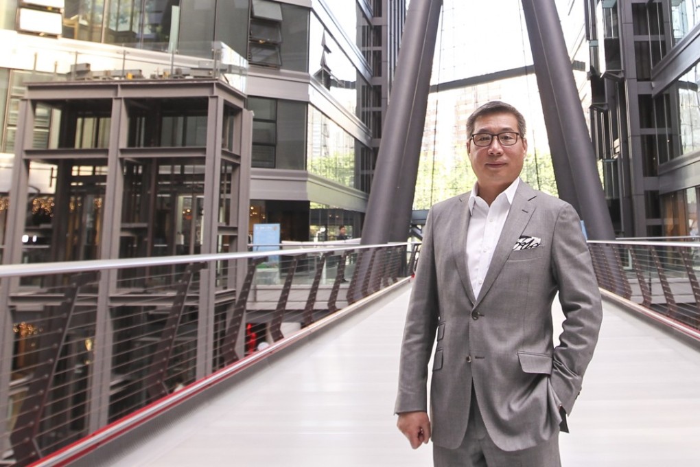 Parkview Group general manager Oliver Lai, at the company's Parkview Green complex in Beijing. Photo: SCMP/Simon Song