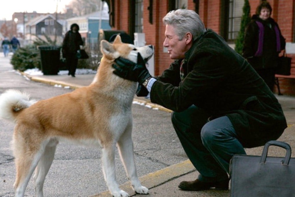 A scene from the movie ‘Hachi: A Dog's Tale’, starring American actor Richard Gere. Photo: Handout