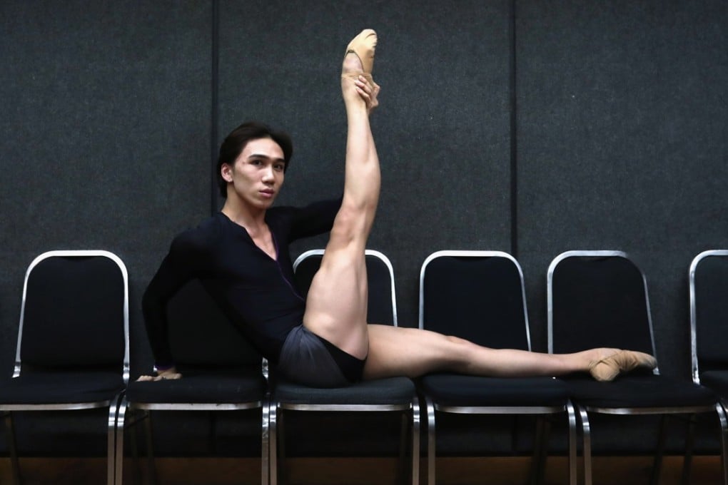 Xia Jun, a ballet dancer with the Hong Kong Ballet, talks about the work it takes to keep fit and look after his body. Photo: Jonathan Wong