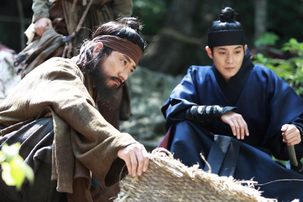 Kim Myung-min and Choi Woo-sik in a still from Monstrum (category IIB, Korean), directed by Huh Jong-ho.