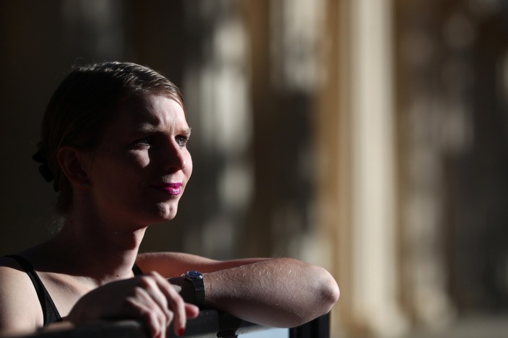 Chelsea Manning has compared life in the US to her time in prison because of surveillance systems, cameras and the presence of police. Photo: Reuters