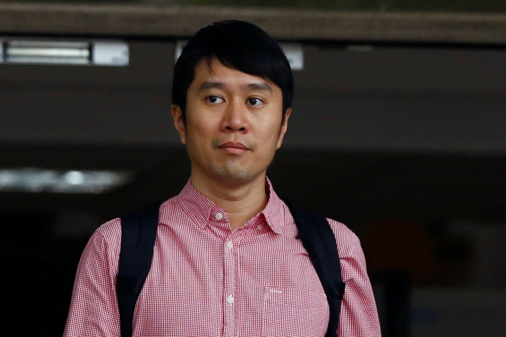 Civil rights activist Jolovan Wham leaves the State Court after a hearing in Singapore on November 29, 2017. Photo: Reuters