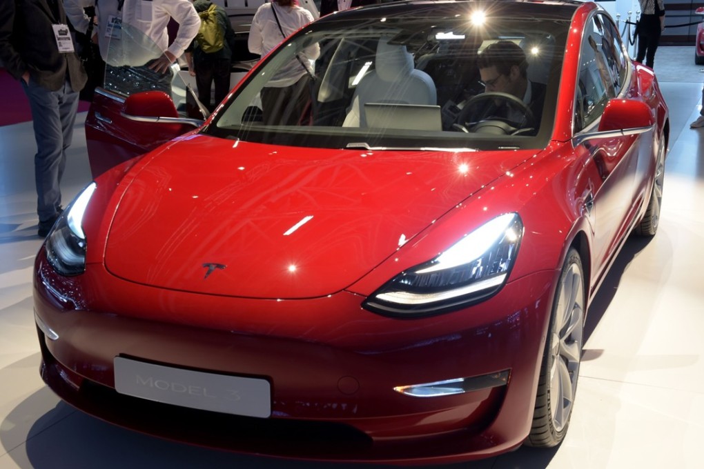 The Tesla Model 3. Photo: AFP