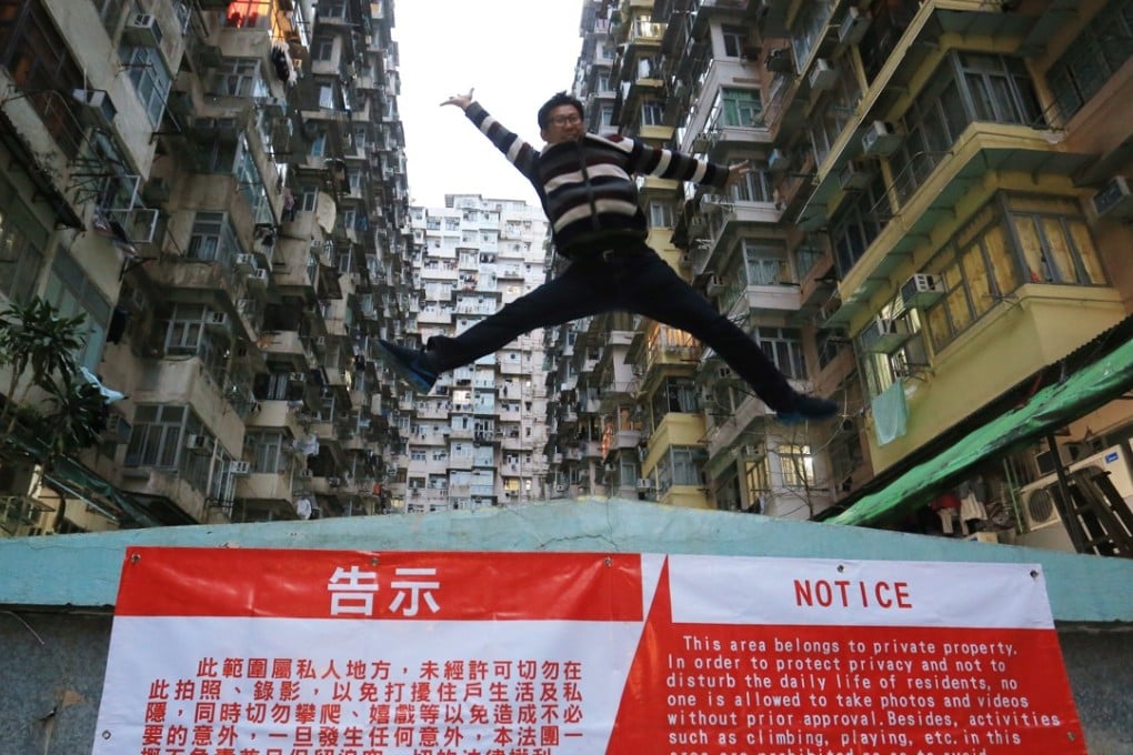 Montane Mansion in Quarry Bay is a popular photo-taking spot for tourists despite building management prohibiting such activities. Photo: Dickson Lee