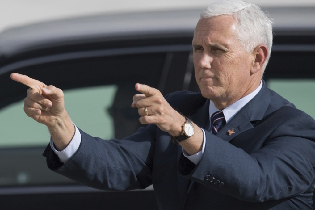 US Vice-President Mike Pence. Photo: AP