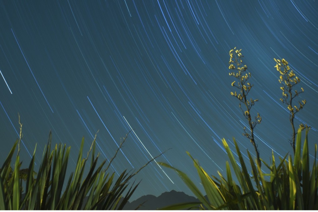 A time-lapse image of a starry night in Kakadu National Park. Photo: Duan Mu