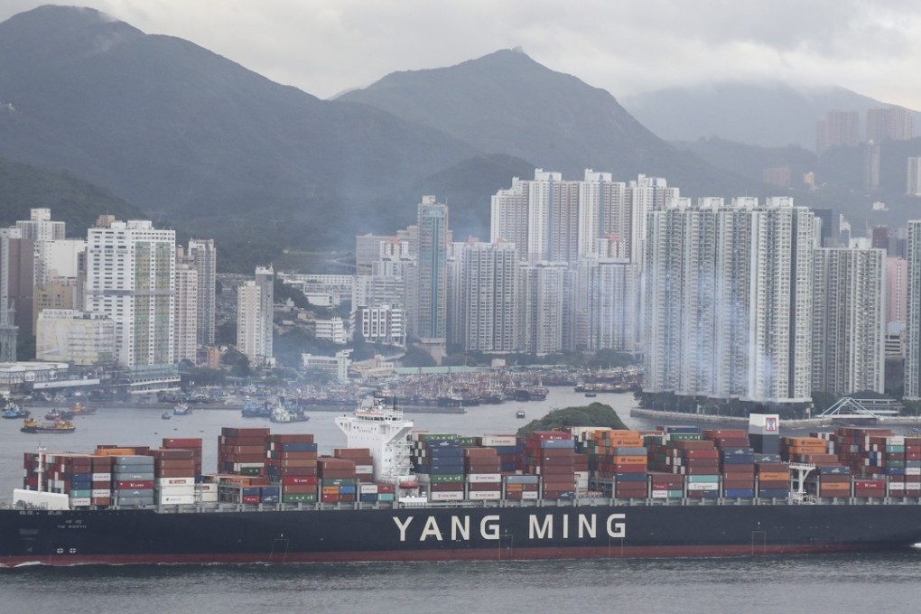 Almost half of the Chinese goods shipped through Hong Kong to the US will be affected by the new tariffs, according to the government. Photo: Felix Wong