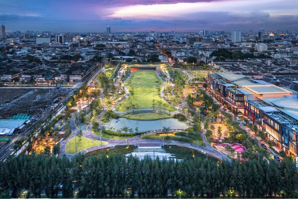 Centenary Park at Chulalongkorn University, Bangkok, Thailand. Picture: Landprocess