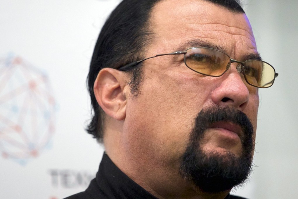 Actor Steven Seagal has been accused of misconduct and assault by multiple women, including Jenny McCarthy and Portia de Rossi. Photo: AP