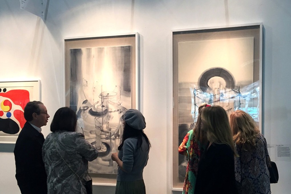 Contemporary Chinese art on show at the annual LA Art Show, which draws 70,000 visitors from the US and abroad each year. Photo: Handout