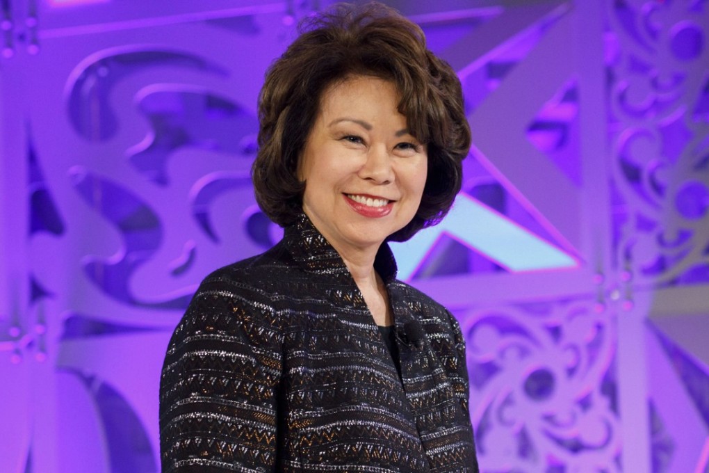 US Transportation Secretary Elaine Chao. Photo: Bloomberg