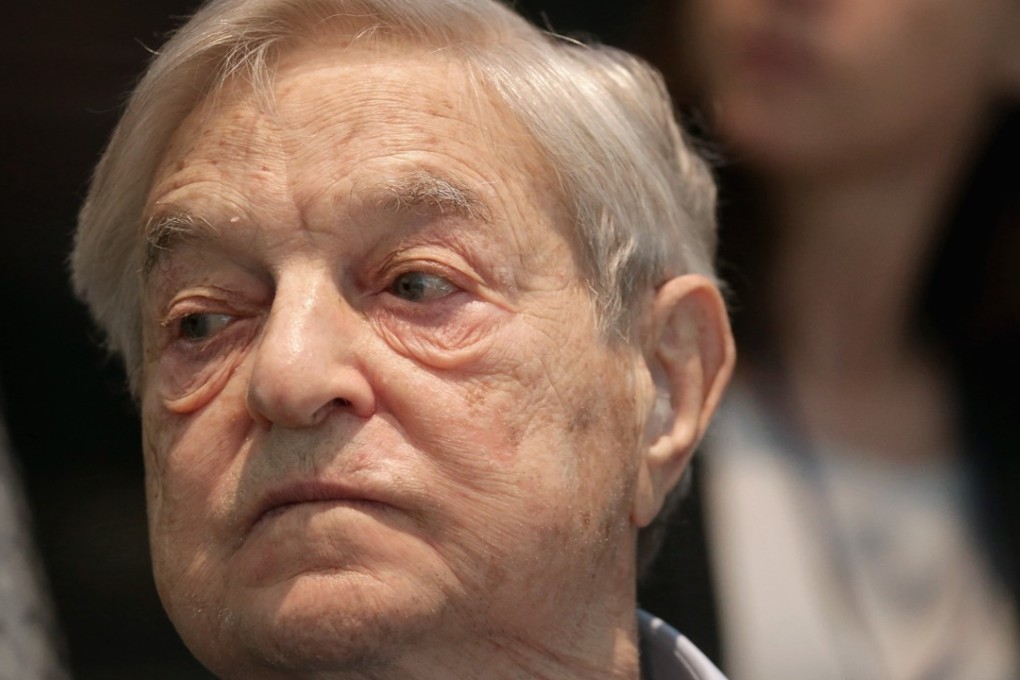 George Soros at a meeting of the World Bank and IMP in Washington on October 5, 2018. Photo: AFP