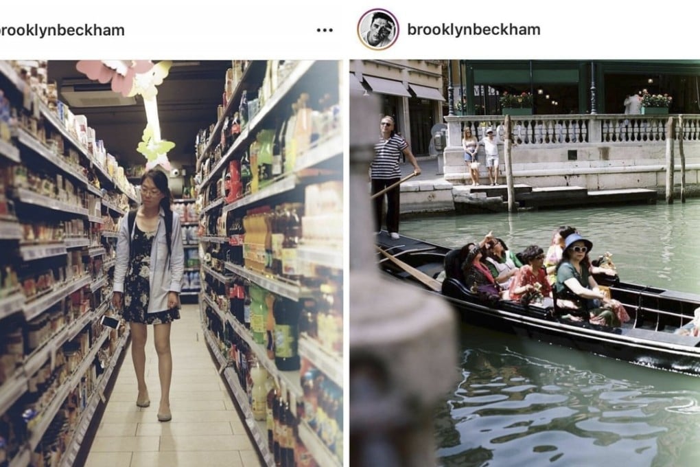 Brooklyn Beckham caused outrage with his social media post about Chinese tourists in Venice. Photo: Instagram