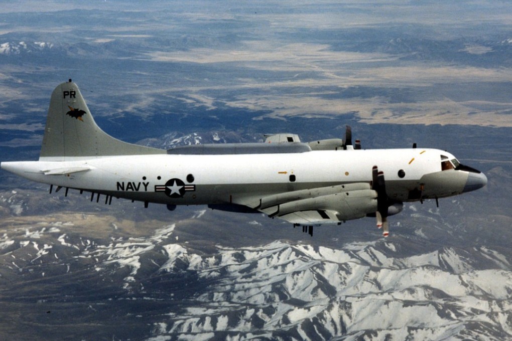 A US Navy EP-3E Aries II plane similar to this was involved in a mid-air collision with a Chinese fighter aircraft on April 1, 2001. Photo: Reuters