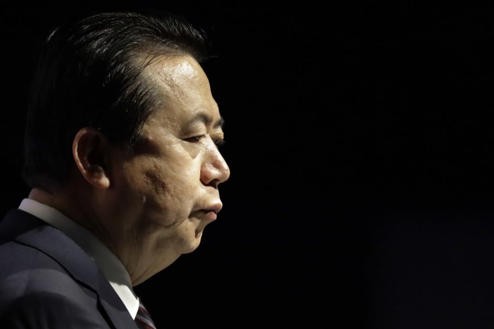 Meng Hongwei was reported missing after travelling to China. Photo: AP