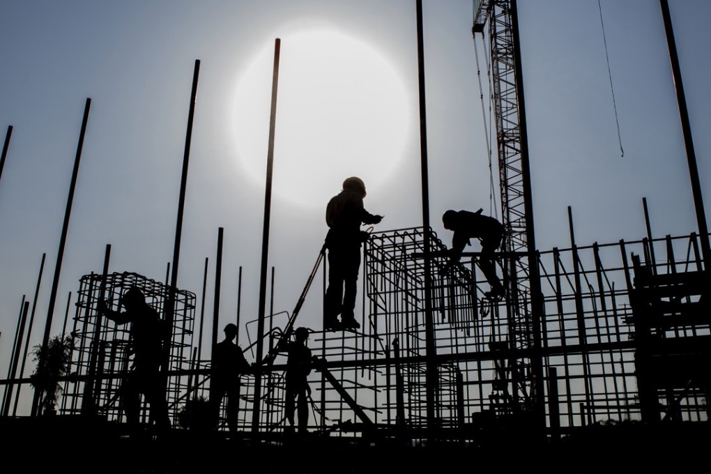 An Engro Powergen Thar Limited power plant under construction in Pakistan’s Thar desert is part of a US$55 billion China-Pakistan economic partnership. Photo: Bloomberg