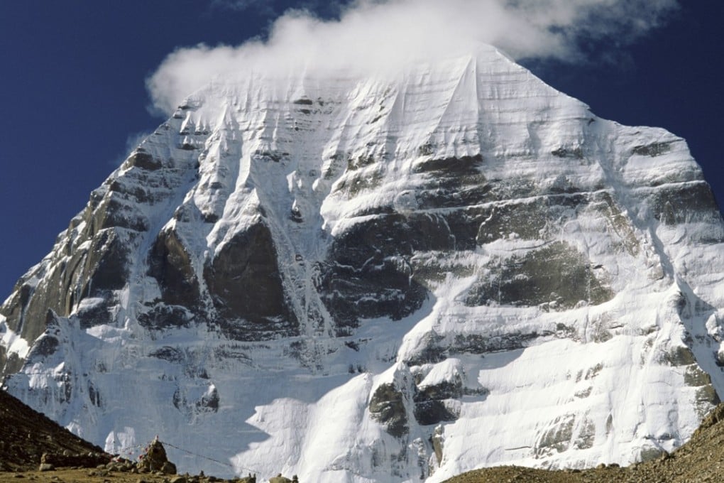 The north face of Mount Kailash in Tibet, a 6,638 metre peak that is sacred to several religions. Photo: Alamy