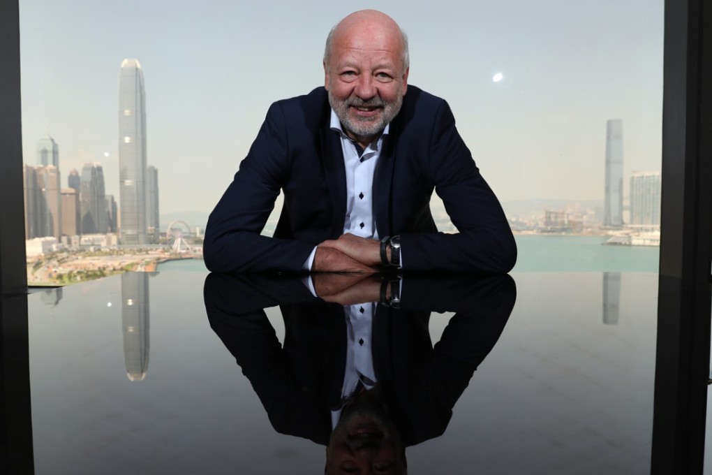 Hans-Josef Fell won the prestigious Lui Che Woo Prize in the sustainable development category. Photo: Felix Wong