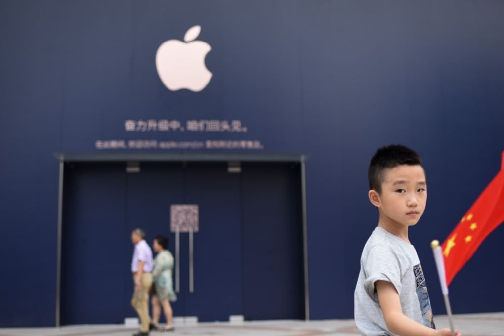China’s economy has had a reputation for piracy and counterfeits of brands such as Apple. Photo: AFP