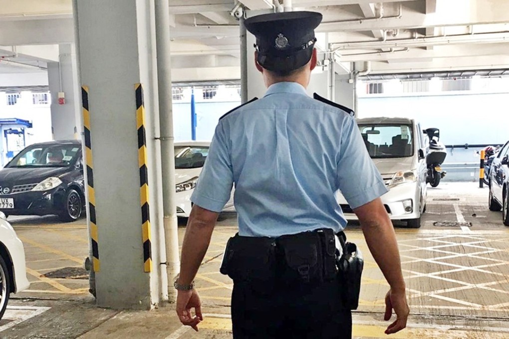 The photo was taken in Hung Hom police station car park. Photo: Handout