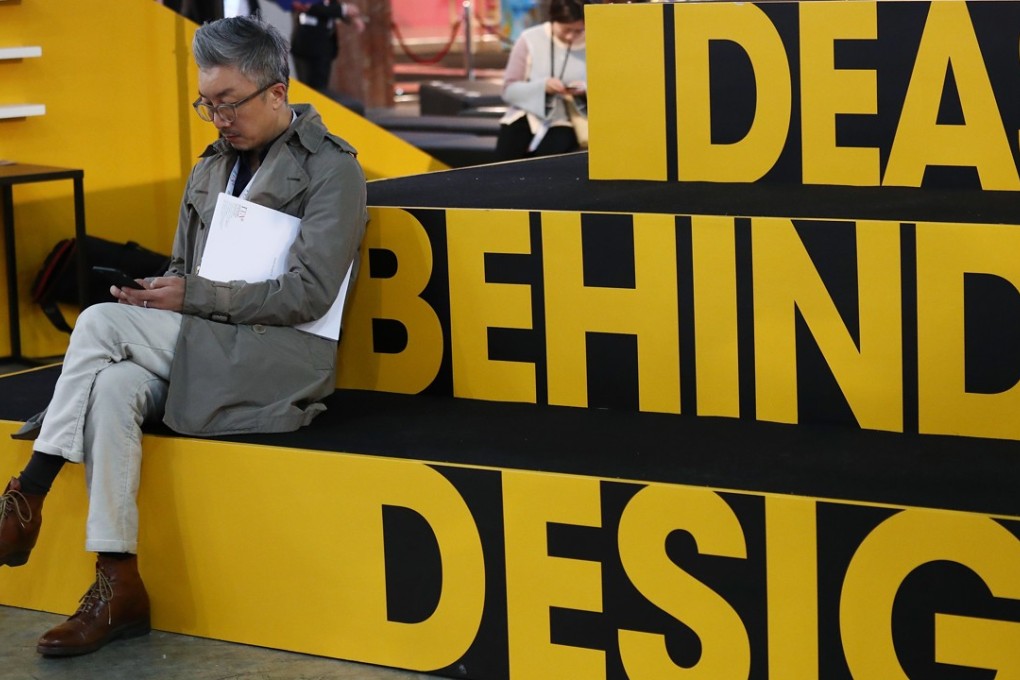 DesignInspire 2017 at the Hong Kong Convention and Exhibition. Hong Kong has staged several design thinking workshops for more than 300 civil servants in the city. Photo: SCMP/Nora Tam