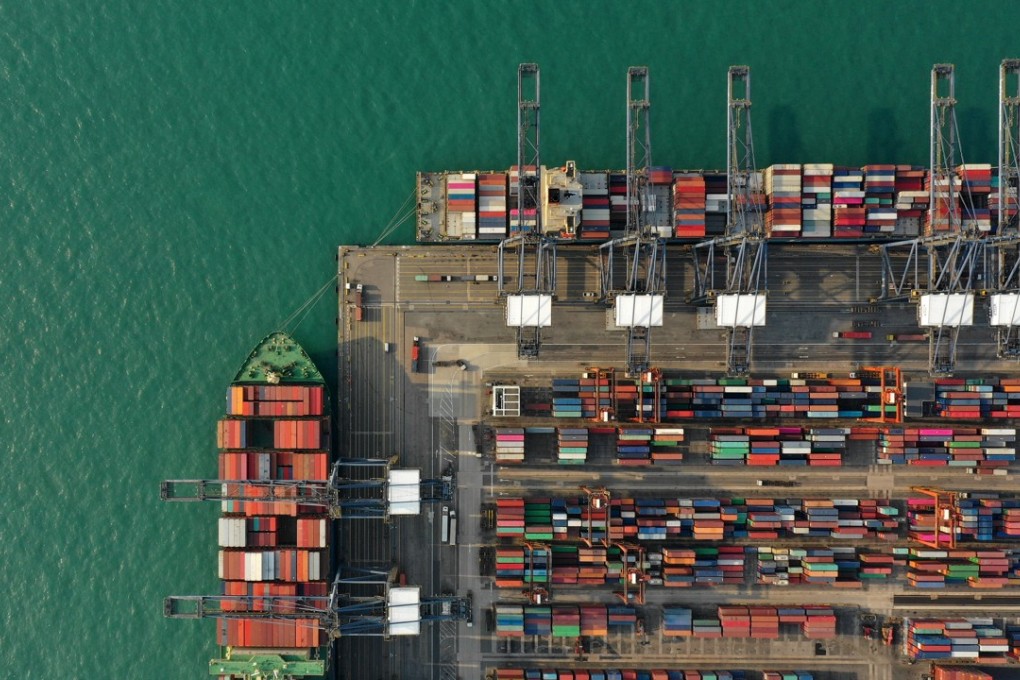 Hong Kong is the world’s fifth-largest container port, having fallen from fourth in 2014. Photo: Roy Issa