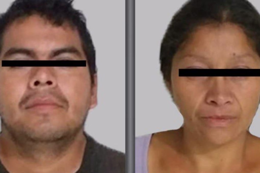 The arrested suspects are being identified only as Juan Carlos “N” and his wife, Patricia “N” in accordance with Mexican law. Photo: Twitter/Alejandro Gomez